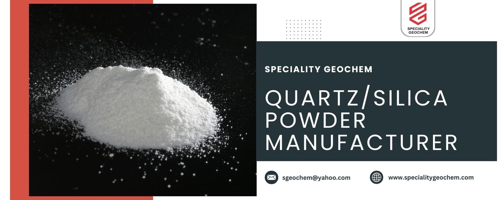 Best Quartz Powder/Silica Powder Manufacturer in India – Speciality Geochem