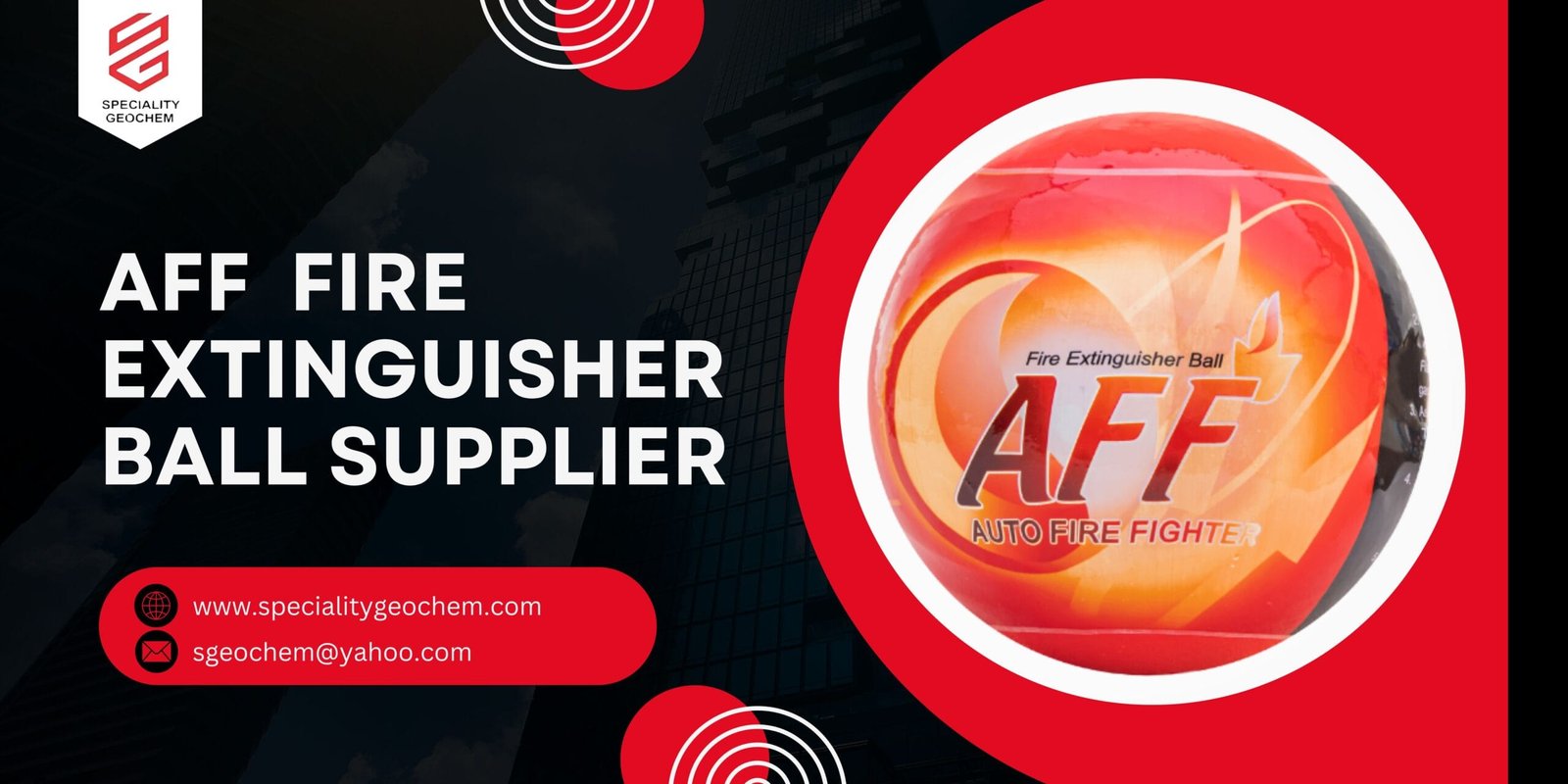 AFF Fire Extinguisher Ball Supplier in delhi