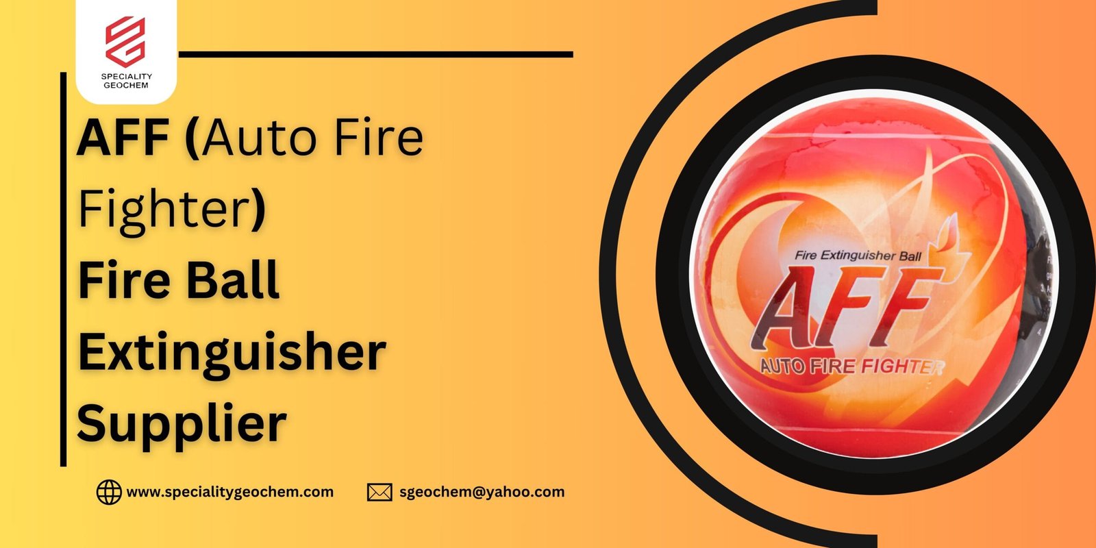 Best Fire Ball Extinguisher Supplier in Pune - Speciality Geochem