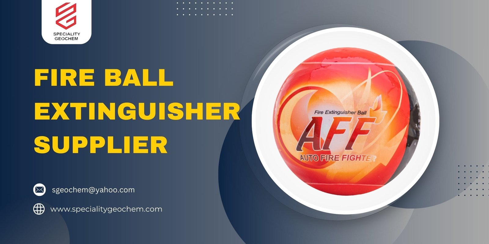 Fire Ball extinguisher supplier in Ghaziabad