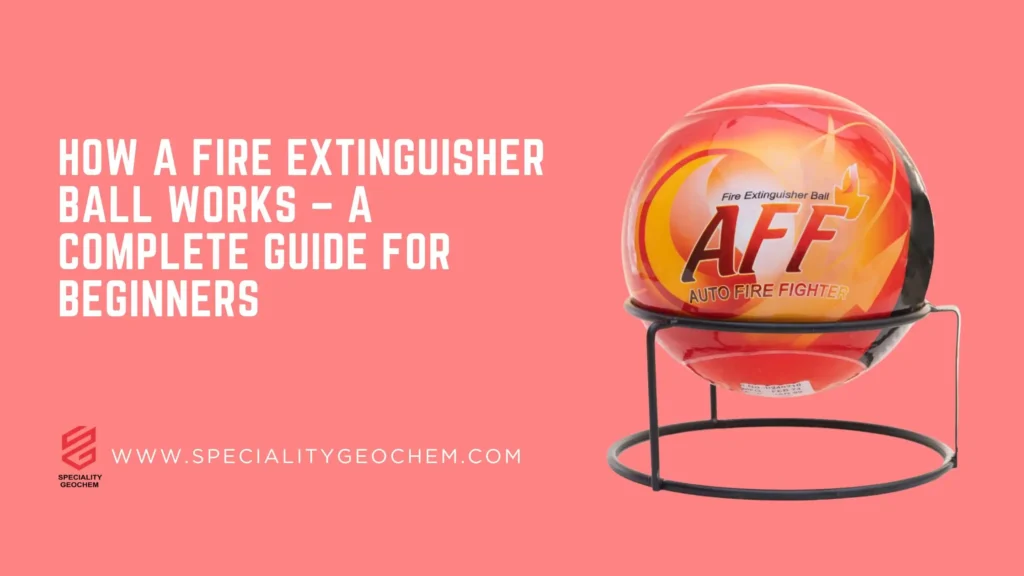 fire extinguisher ball how it works