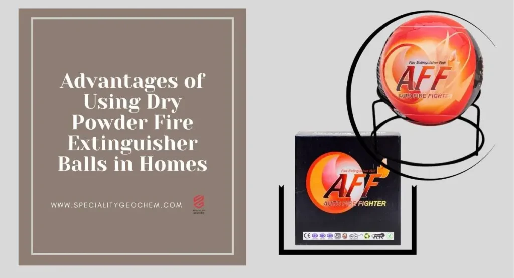 dry powder fire extinguisher ball