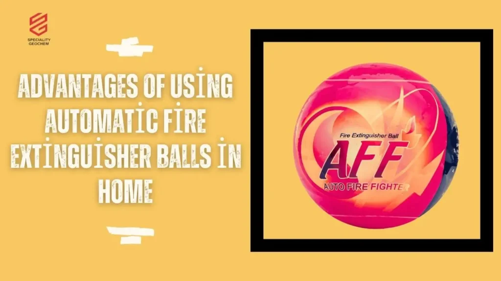 automatic fire extinguisher ball