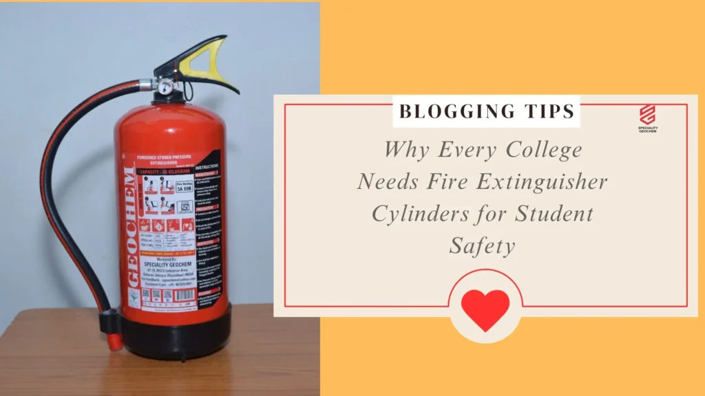 Extinguisher Cylinders for Student