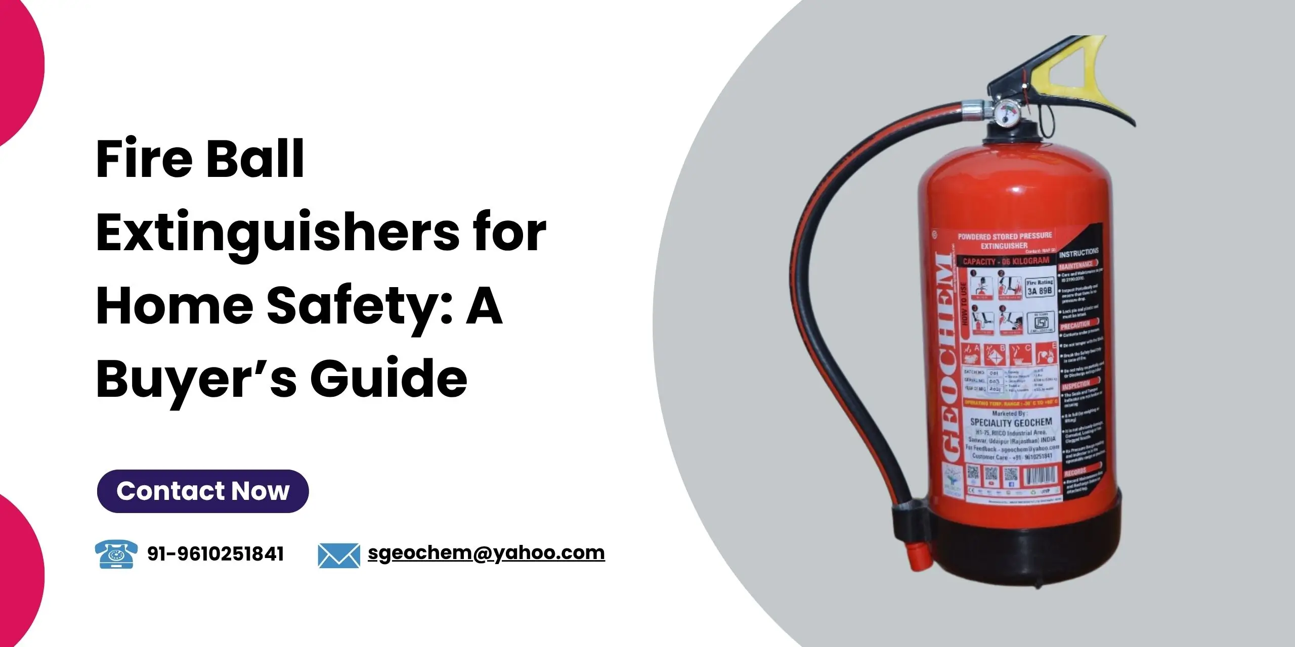 Fire Extinguisher Cylinder Installation Guide for Homes and Offices