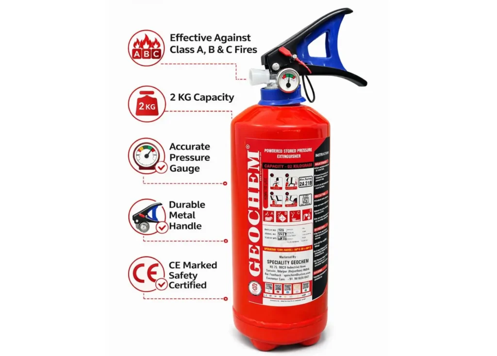 Fire Extinguisher Cylinder for fire protection by Speciality Geochem