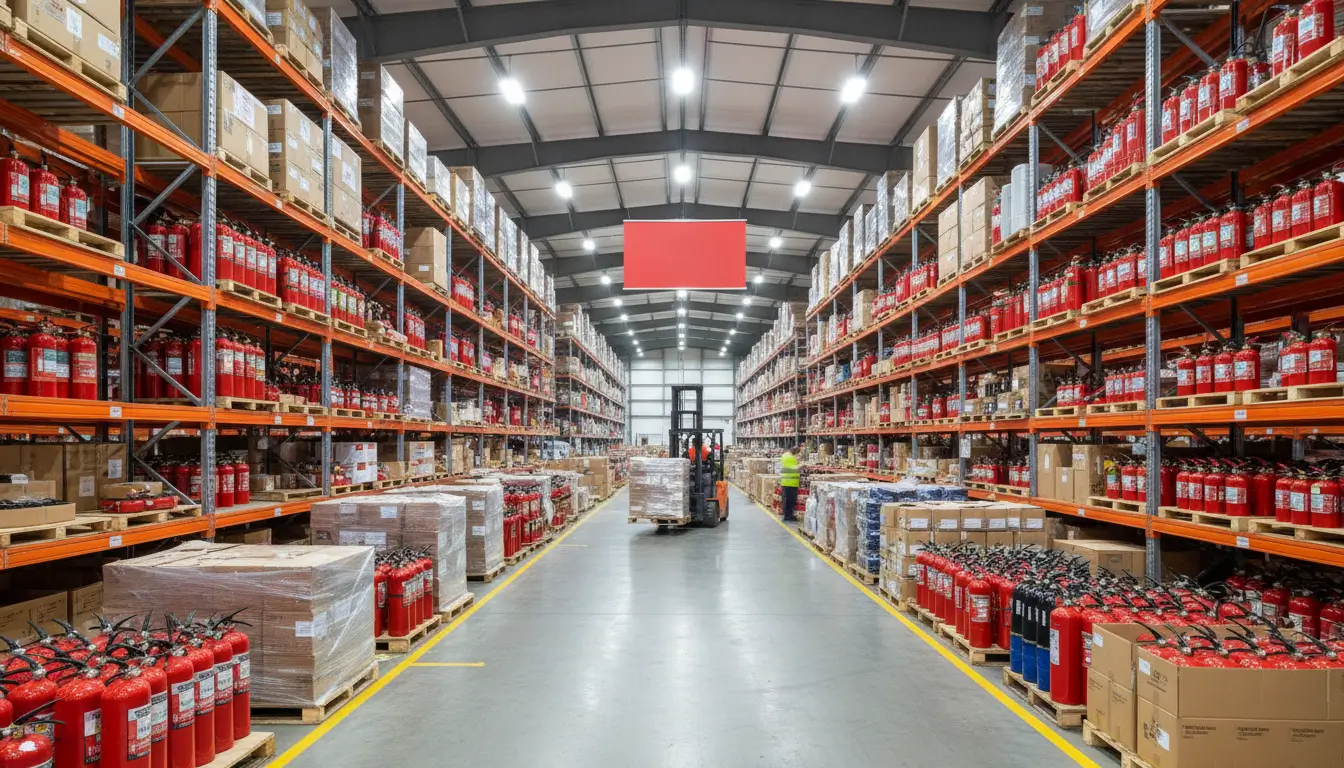 Fire extinguisher supplier in India warehouse stock and dispatch by reliable fire extinguisher supplier