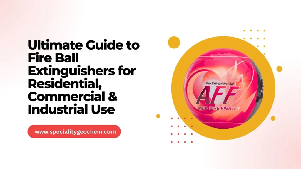 Fire Ball Extinguishers for Residential, Commercial