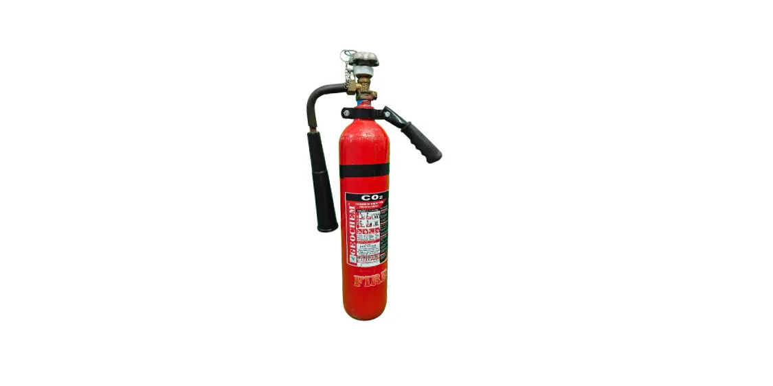 CO2 fire extinguisher by fire extinguisher supplier in India for electrical and Class B fires