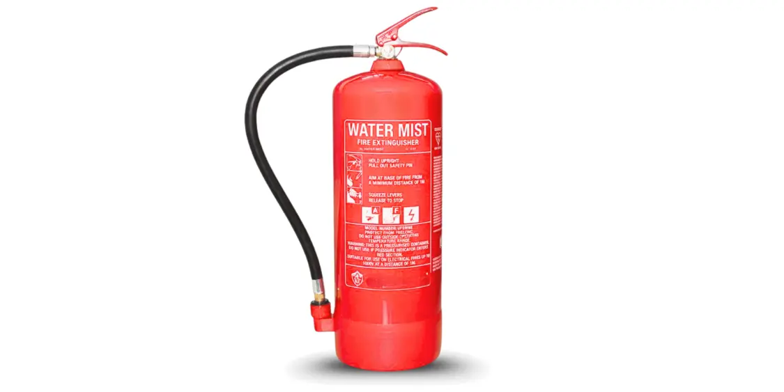Water based fire extinguisher by fire extinguisher manufacturer in India for Class A fire protection